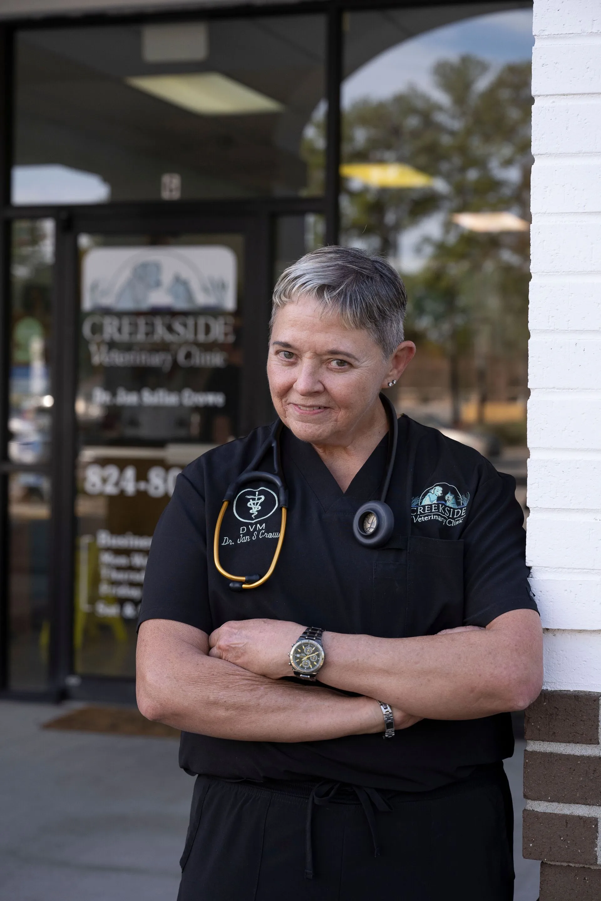 Dr. Jan Crowe, Owner and Veterinarian at Creekside Veterinary Clinic