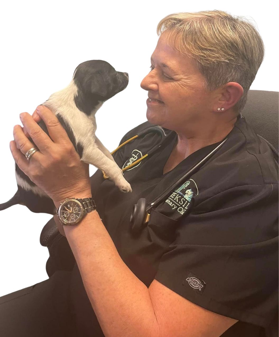 Dr. Jan Crowe with baby